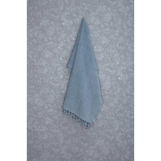 ARYA Рушник для сауни та пляжу Stone Stripe  синій 90х180 см (2600000005319) - зображення 1