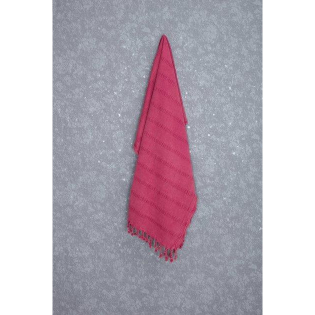 ARYA Рушник для сауни та пляжу Stone Stripe  червоний 90х180 см (2600000005340) - зображення 1