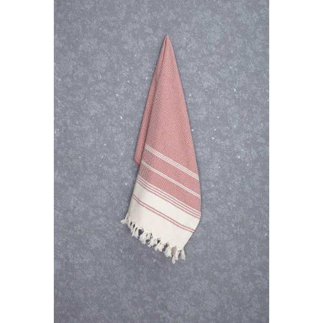 ARYA Рушник для сауни та пляжу Bergama  бордовий 90х180 см (2600000005395) - зображення 1