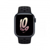 Apple Watch Nike Series 8 GPS 41mm Midnight Aluminum Case w. Black/Black Nike S. Band (MPGN3) - зображення 2