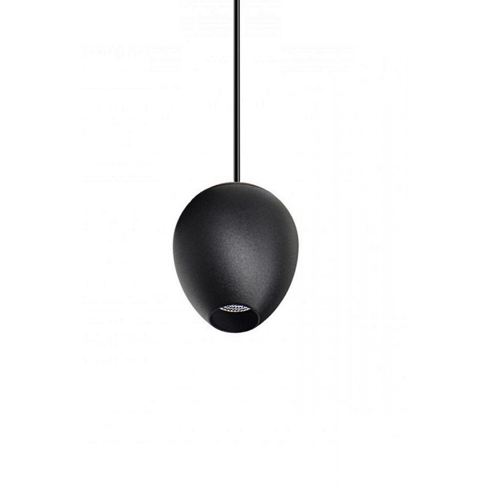 Azzardo AZ3095 Ovum 1 pendant (black), 4.5 Вт, 220 лм, 3000K - зображення 1