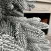 Смерека Новорічна ялинка штучна лита  пласт Premium 150 см Зелена Premium tree (+snow) - 150 - зображення 4