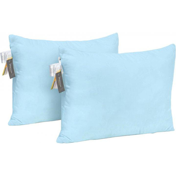 MirSon Набір подушок  №7085 Eco Light Blue Soft Tracery Silk 50x70 см 2 шт (2200006409656) - зображення 1