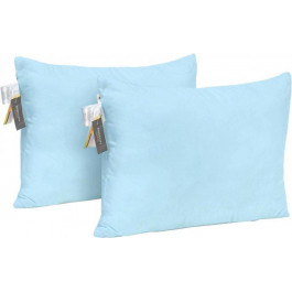 MirSon Набір подушок  №7085 Eco Light Blue Soft Tracery Silk 50x70 см 2 шт (2200006409656)