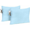 MirSon Набір подушок  №7045 Eco Light Blue Soft Tracery Бавовна 50x70 см 2 шт (2200006409250) - зображення 1