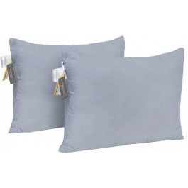 MirSon Набір подушок  №7022 Eco Light Gray Soft Tracery - Thinsulate 50x70 см 2 шт (2200006409007)