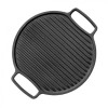 Brizoll Плато гриль чугунное двухстороннее круглое / 320mm (U32G) - зображення 1
