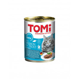 TOMi Консервы с лососем и форелью 0,4 кг 157053