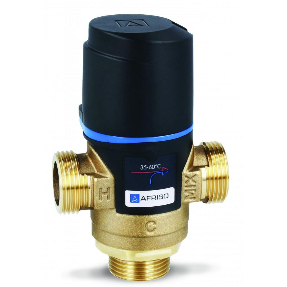 AFRISO Термостатический смесительный клапан  ATM563 G 1 DN 20 35-60 kvs2.5 (1256310) - зображення 1