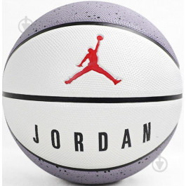 Nike JORDAN PLAYGROUND 2.0 8P DEFLATED CEMENT GREY/WHITE/BLACK/FIRE RED size 7 (J.100.8255.049.07)