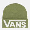 Vans Шапка мужская  Mn Drop V Tall Cuff Beanie VN0A5FI3C891 One Size Зеленая (196573751408) - зображення 1