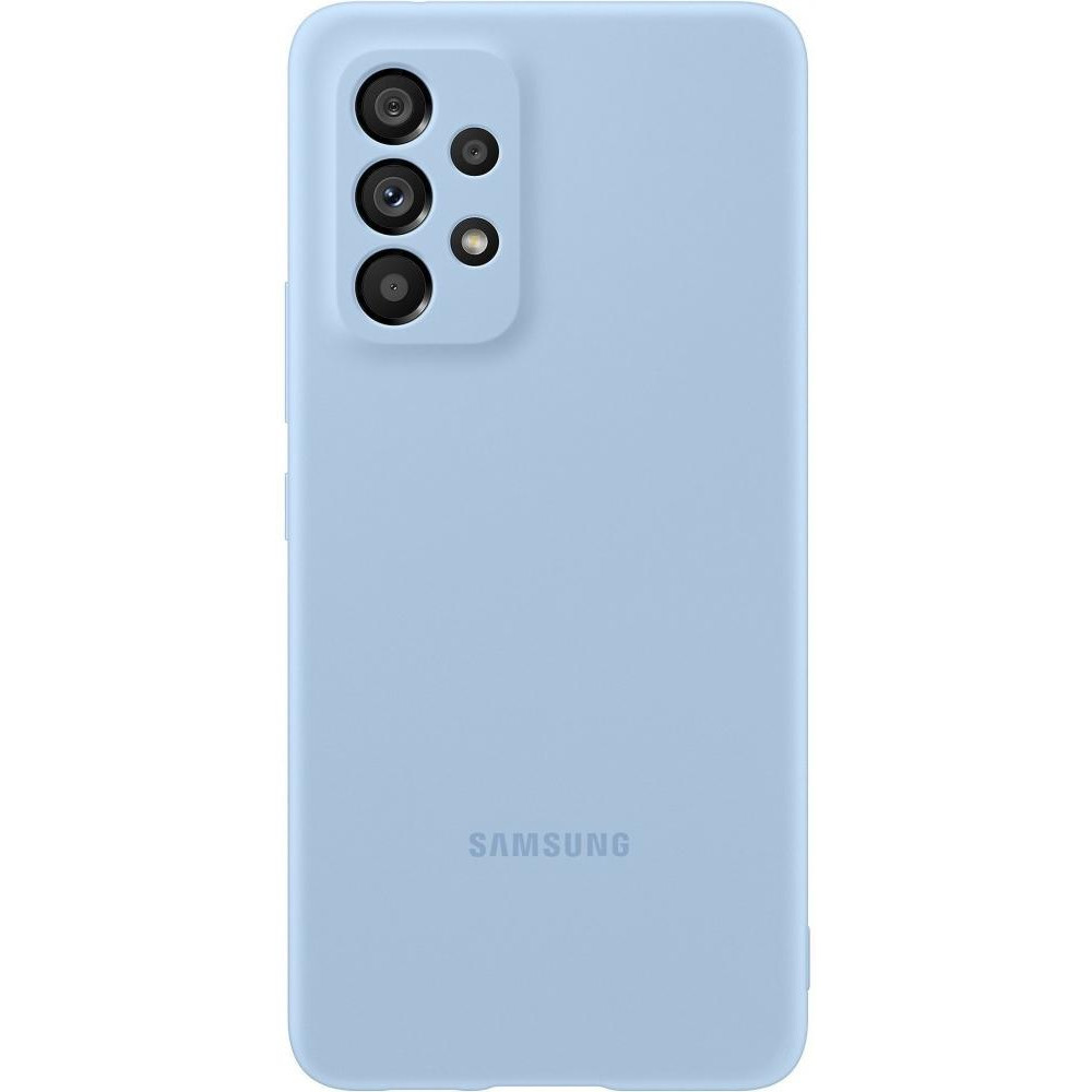 Samsung A536 Galaxy A53 5G Silicone Cover Artic Blue (EF-PA536TLEG) - зображення 1