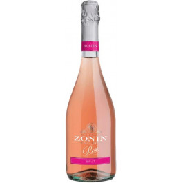 Zonin Вино игристое Розе Брют розовое 0,75л (8002235006576)
