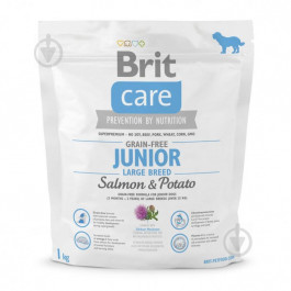 Brit Care Grain-free Junior Large Breed Salmon & Potato 1 кг 132723 /0115