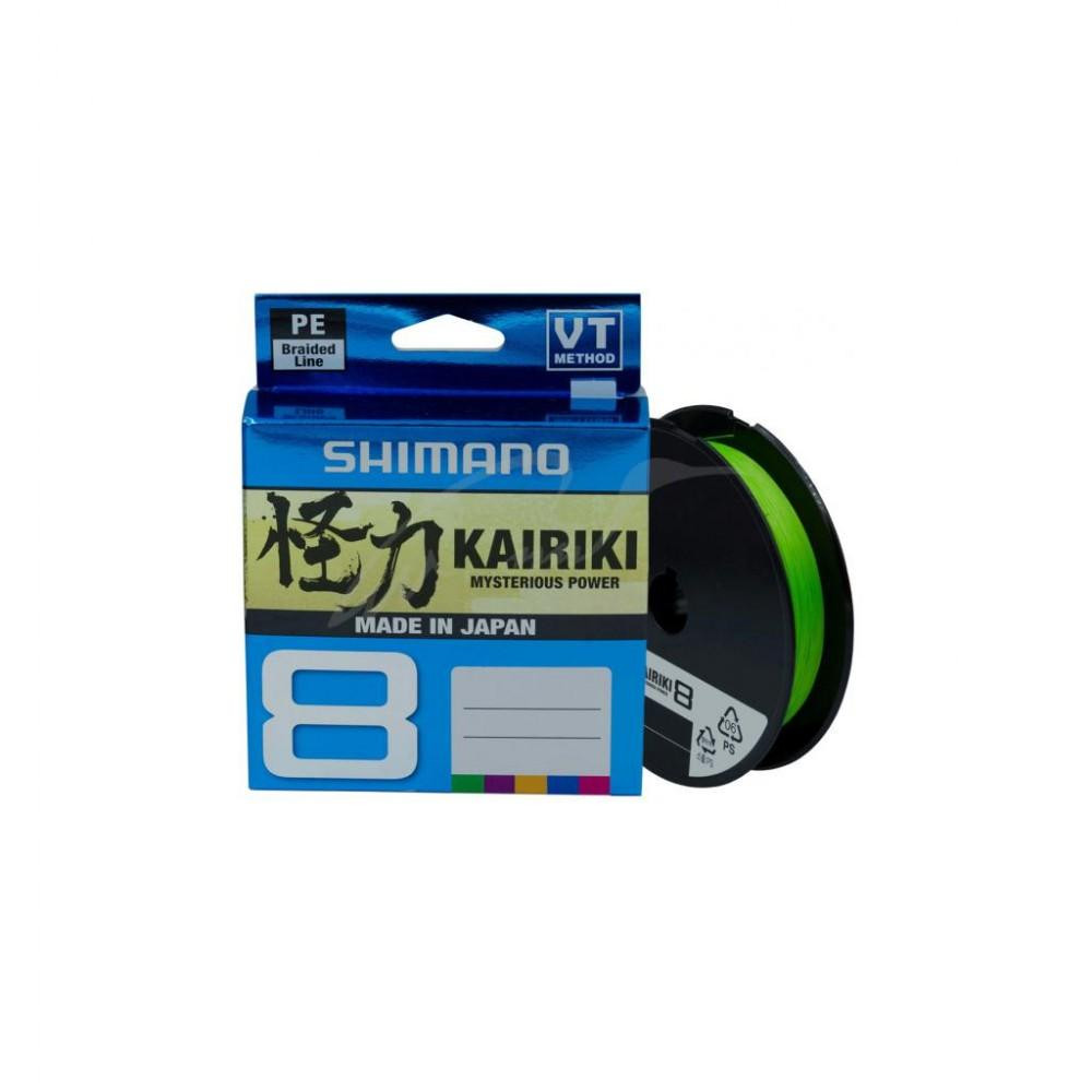 Shimano Kairiki 8 / Mantis Green / 0.19mm 150m 12.0kg (59WPLA58R04) - зображення 1