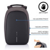 XD Design Bobby Hero Small anti-theft backpack / black (P705.701) - зображення 8