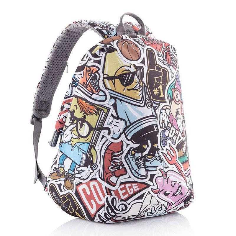 XD Design Bobby Soft Art Anti-Theft Backpack / graffiti (P705.868) - зображення 1