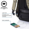 XD Design Bobby Hero Small anti-theft backpack / green (P705.707) - зображення 10