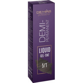 DeMira Professional Деміперманентний рідкий гель-тинт  Demi-Permanent Liquid Gel-Tint 5/1 120 мл (4823115501486)