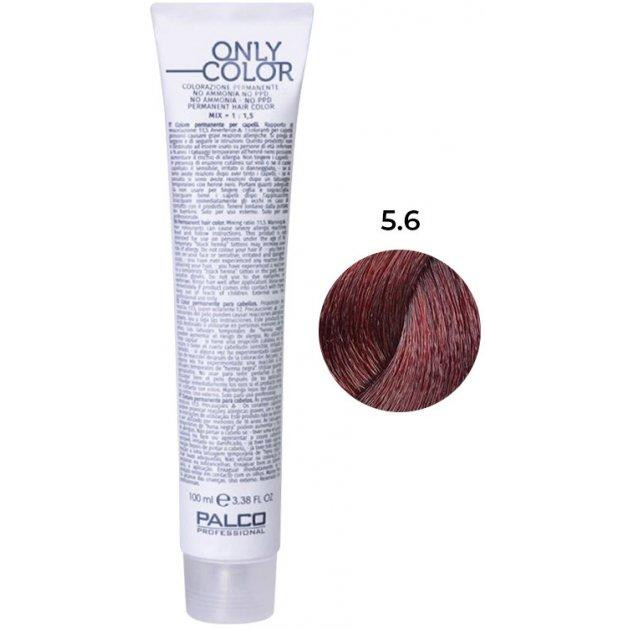 Palco Professional Крем-фарба для волосся  Only Color безаміачна 5.6 світло-коричневий червоний 100 мл (8032568179401) - зображення 1