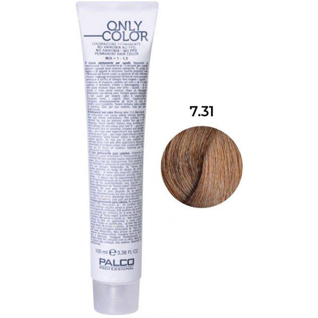 Palco Professional Крем-фарба для волосся  Only Color безаміачна 7.31 блонд пісок 100 мл (8032568179272) - зображення 1