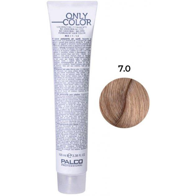 Palco Professional Крем-фарба для волосся  Only Color безаміачна 7.0 блонд середній 100 мл (8032568179104) - зображення 1
