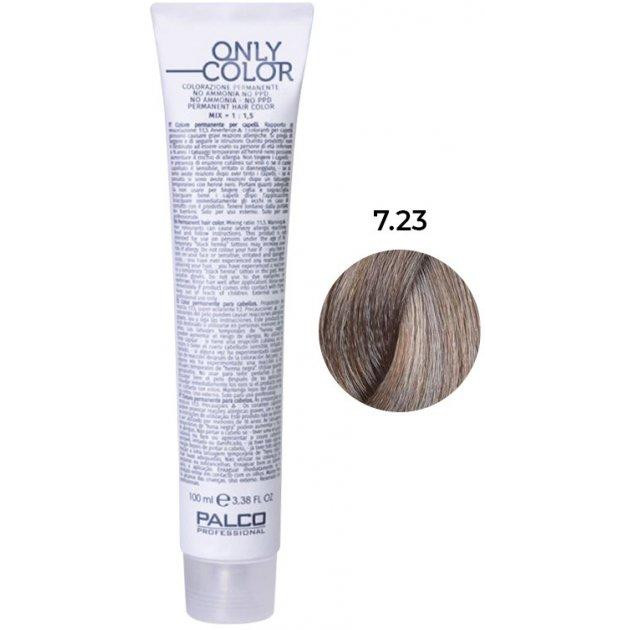 Palco Professional Крем-фарба для волосся  Only Color безаміачна 7.23 блонд середній золотий ірис 100 мл (8032568179302 - зображення 1