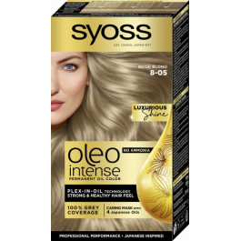 Syoss Фарба для волосся  Oleo Intense 8-05 Натуральний блонд 115 мл (9000100840965)