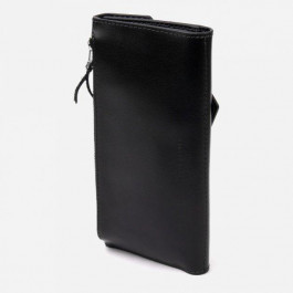 Grande Pelle Шкіряне портмоне  leather-11337 Чорне