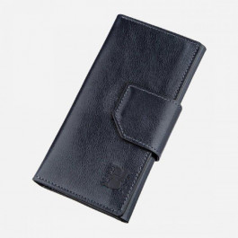 Grande Pelle Кожаный женский кошелек  leather-11221 Синий