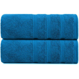 IDEIA Рушник махровий  для ванної 50х100 см Кіска темно-синя (2200004283203)
