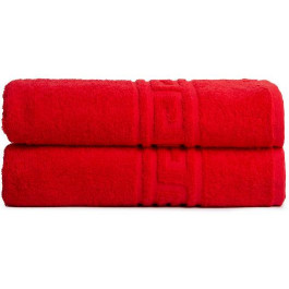 IDEIA Рушник махровий  для ванної 70х135 см Версач червоний (2200004284095)