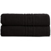 махровий рушник IDEIA Рушник махровий  для ванної 70х135 см версач чорний (2200004284101)