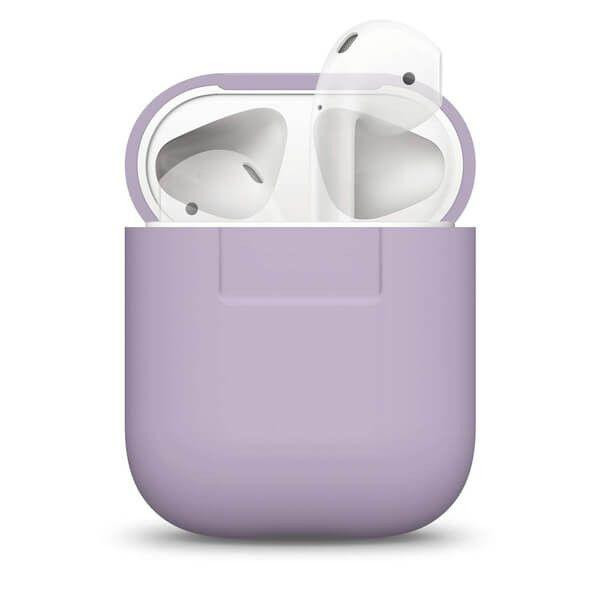 Elago Чехол  Silicone Case Lavender for Airpods (EAPSC-LV) - зображення 1