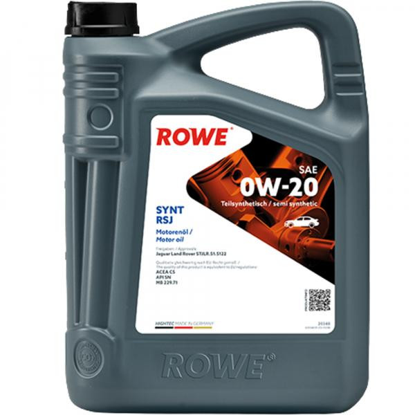 ROWE HIGHTEC SYNT RSJ 0W-20 5л - зображення 1