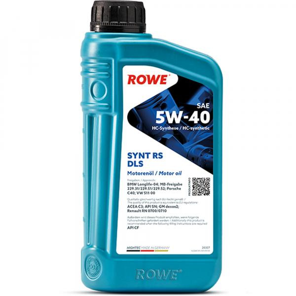 ROWE HIGHTEC SYNT RS DLS 5W-40 1л - зображення 1