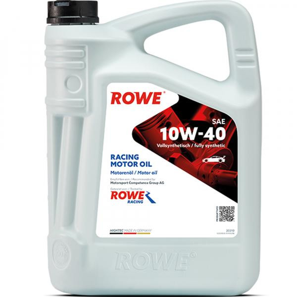 ROWE HIGHTEC RACING MOTOR OIL SAE 10W-40 5л - зображення 1