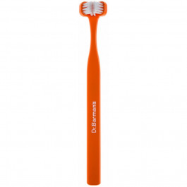 Dr. Barman's Зубна щітка  Superbrush Compact Тристороння М'яка Помаранчева (7032572876328-orange)