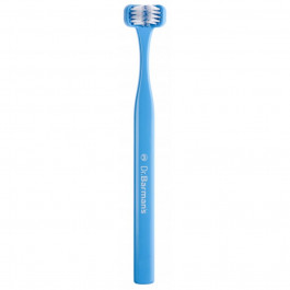 Dr. Barman's Зубна щітка  Superbrush Compact Тристороння М'яка Блакитна (7032572876328-blue)