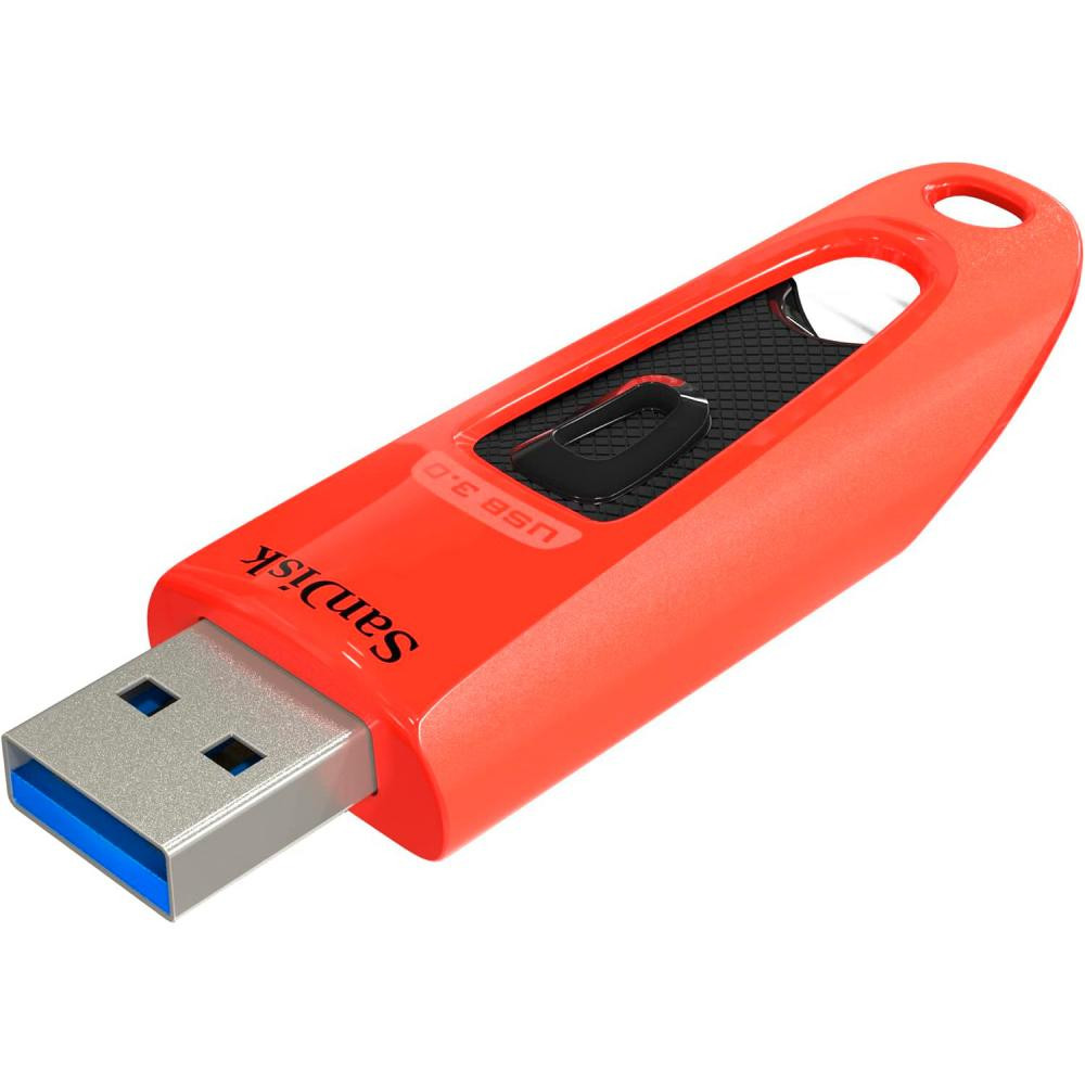 SanDisk 64 GB Ultra USB 3.0  Red (SDCZ48-064G-U46R) - зображення 1