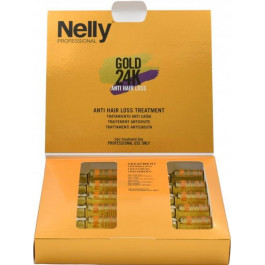 Nelly Professional Сироватка для волосся Nelly Proffesional Anti Hair Loss проти випадання 10 мл х 10 шт (8411322229826
