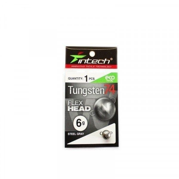 Intech Грузило Tungsten 74 / Steel Gray / 1.2g / 5pcs - зображення 1