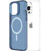 VOKAMO Case з MagSafe Clear/Blue для iPhone 15 Pro (NVK010855) - зображення 1