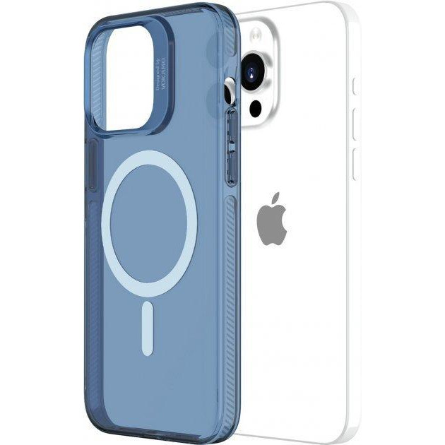 VOKAMO Case з MagSafe Clear/Blue для iPhone 15 Pro (NVK010855) - зображення 1