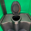 Техпром Туалетна кабіна вулична Люкс зелений з пісуаром (бт907) - зображення 9