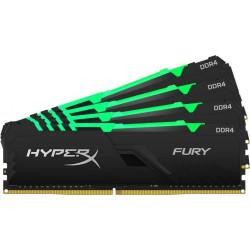 HyperX 64 GB (4x16GB) DDR4 3200 MHz FURY Black (HX432C16FB4K4/64) - зображення 1