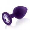 Rianne S Booty Plug Set Purple, диаметр 2,7см, 3,5см, 4,1см (SO3908) - зображення 6