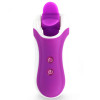 Feelztoys Клиторальный стимулятор - Clitella Oral Clitoral Stimulator Purple SO5066 - зображення 3