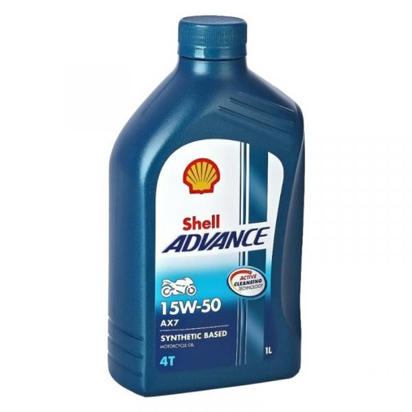 Shell Advance 4T AX7 15W-50 1л - зображення 1