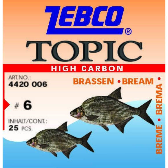 Zebco Topic Bream №16 (25pcs) - зображення 1